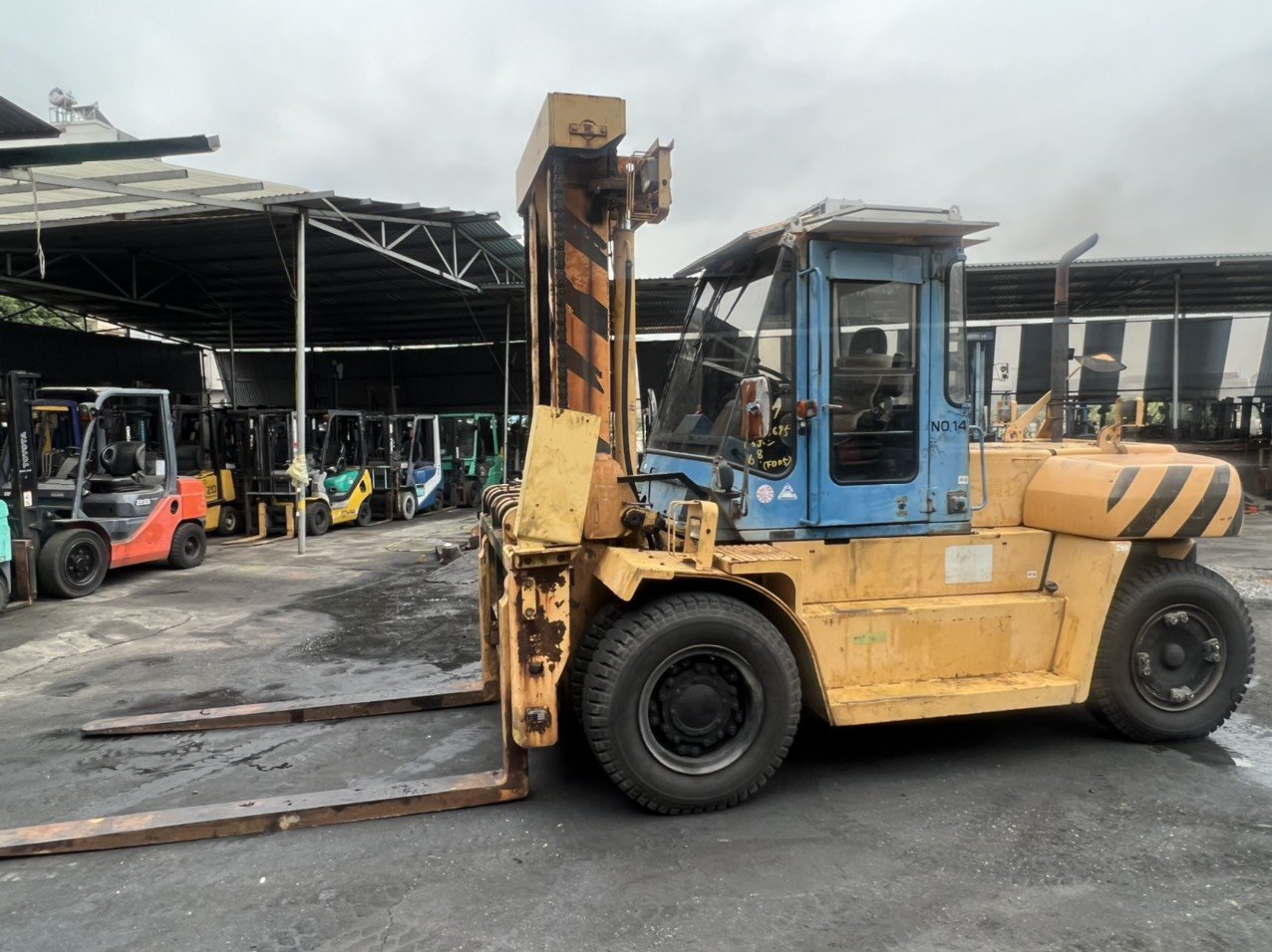 Mua bán xe nâng cũ giá rẻ tại Hải Phòng